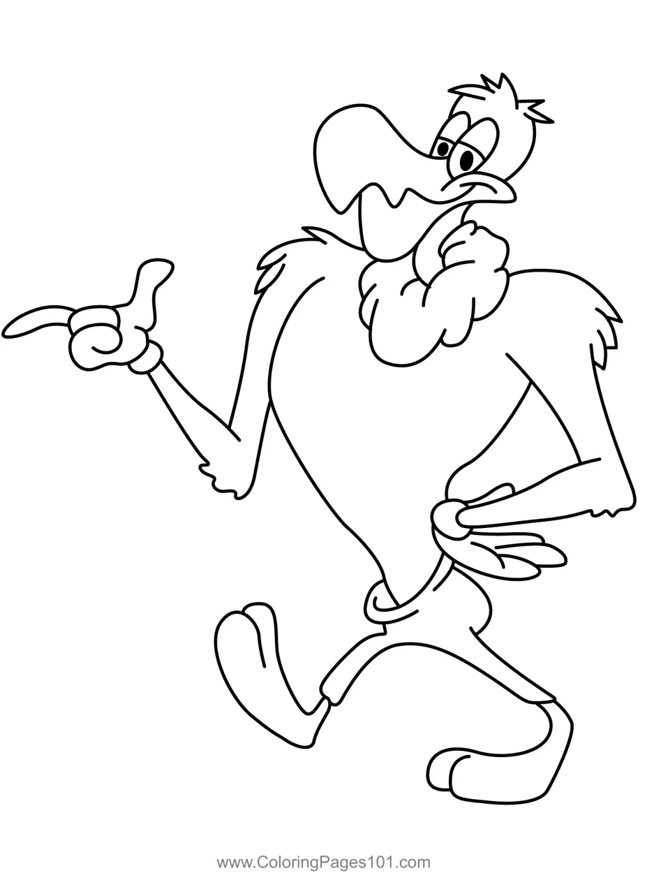 Woody Woodpecker Coloring Pages 6