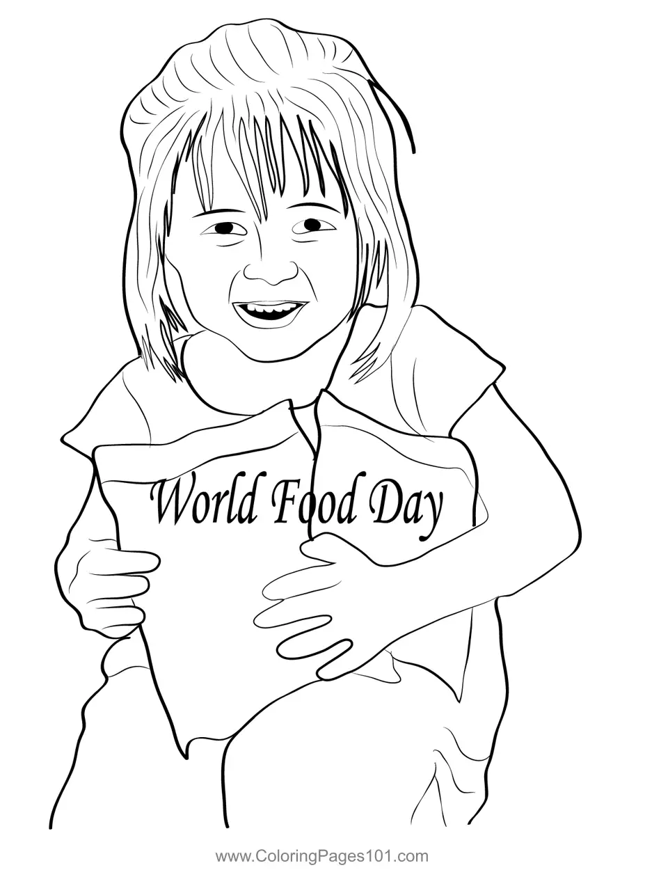 World Food Day Coloring Pages 10
