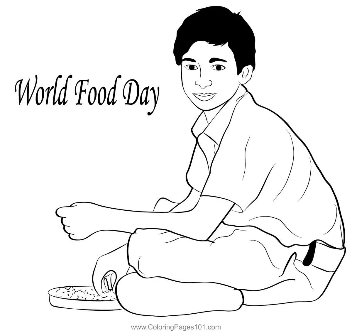 World Food Day Coloring Pages 11