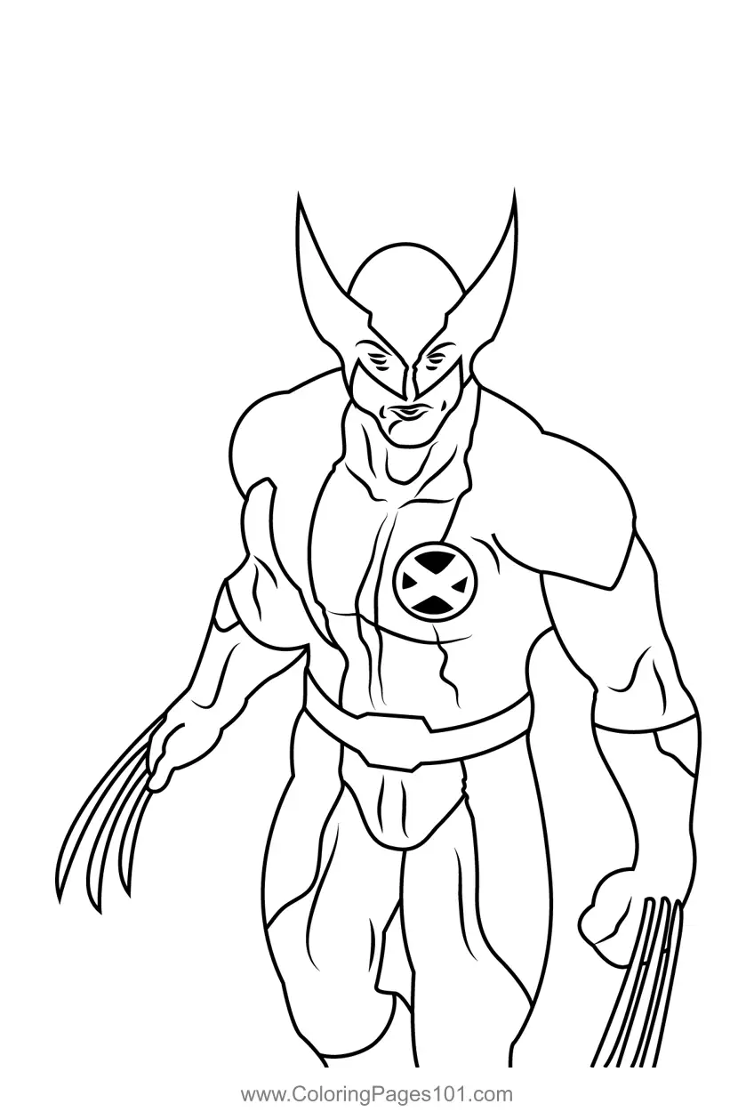 X-Men Coloring Pages 2