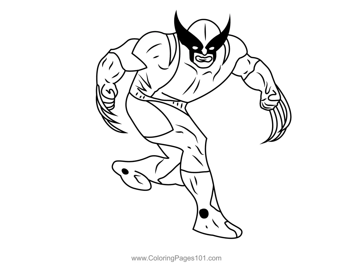 X-Men Coloring Pages 6