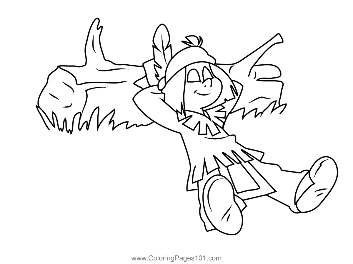 Yakari a Spectacular Journey Coloring Pages 7