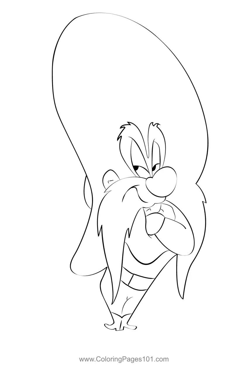 Yosemite Sam Coloring Pages 11
