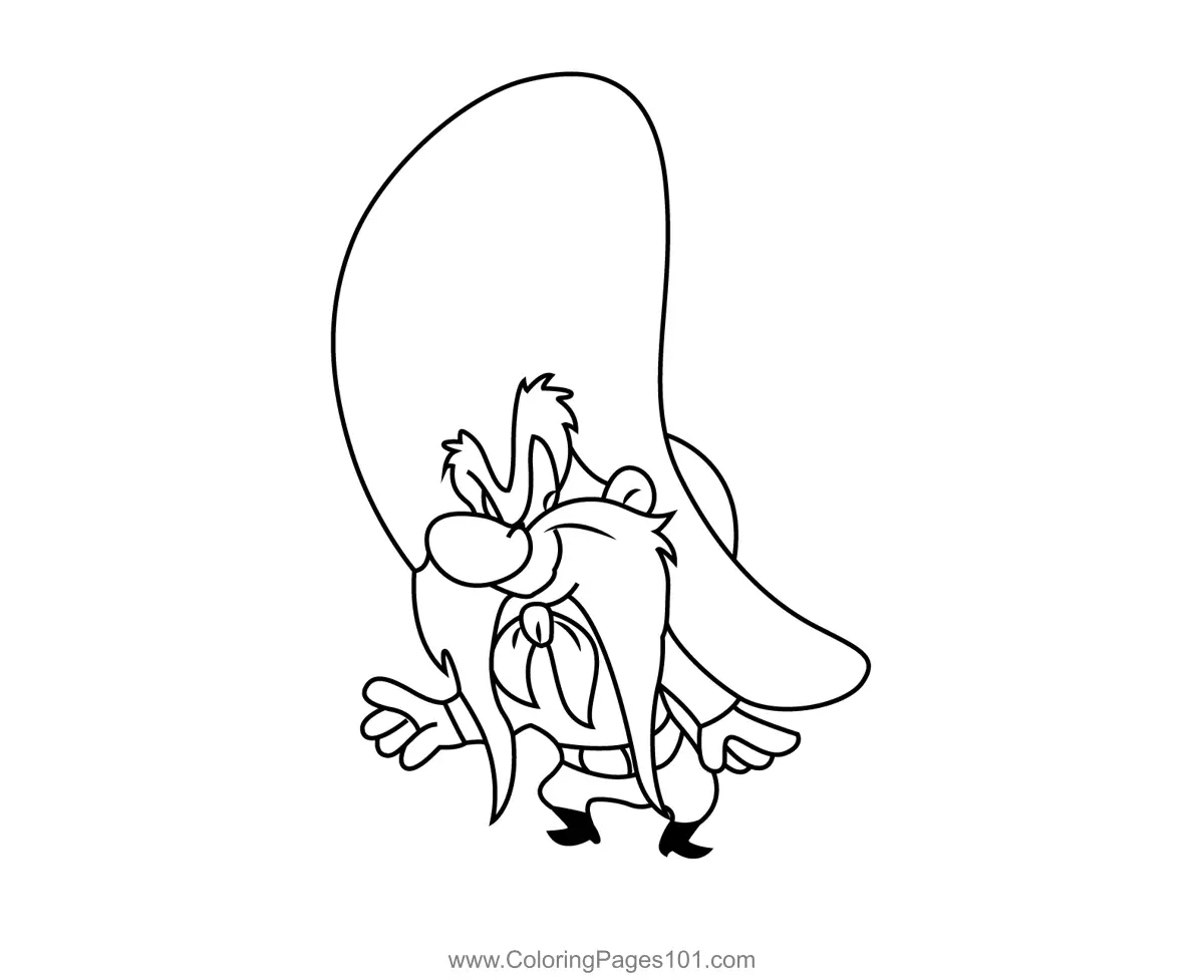 Yosemite Sam Coloring Pages 5