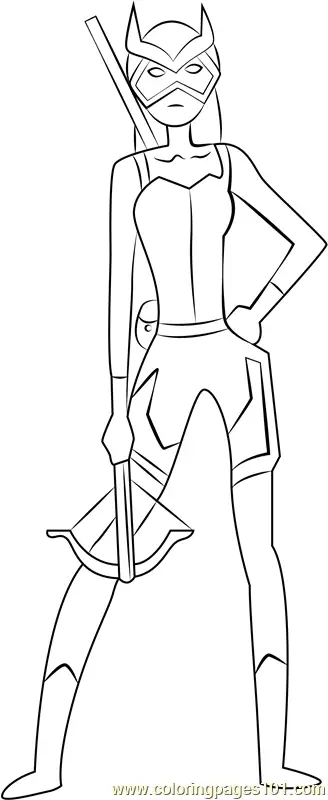 Young Justice Coloring Pages 3