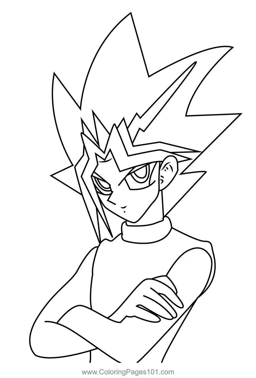 Yu-Gi-Oh Coloring Pages 5