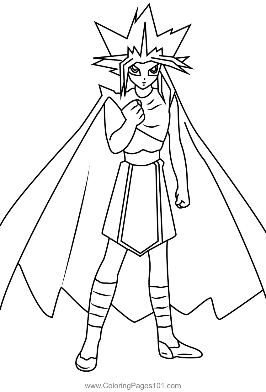 Yu-Gi-Oh Coloring Pages 6