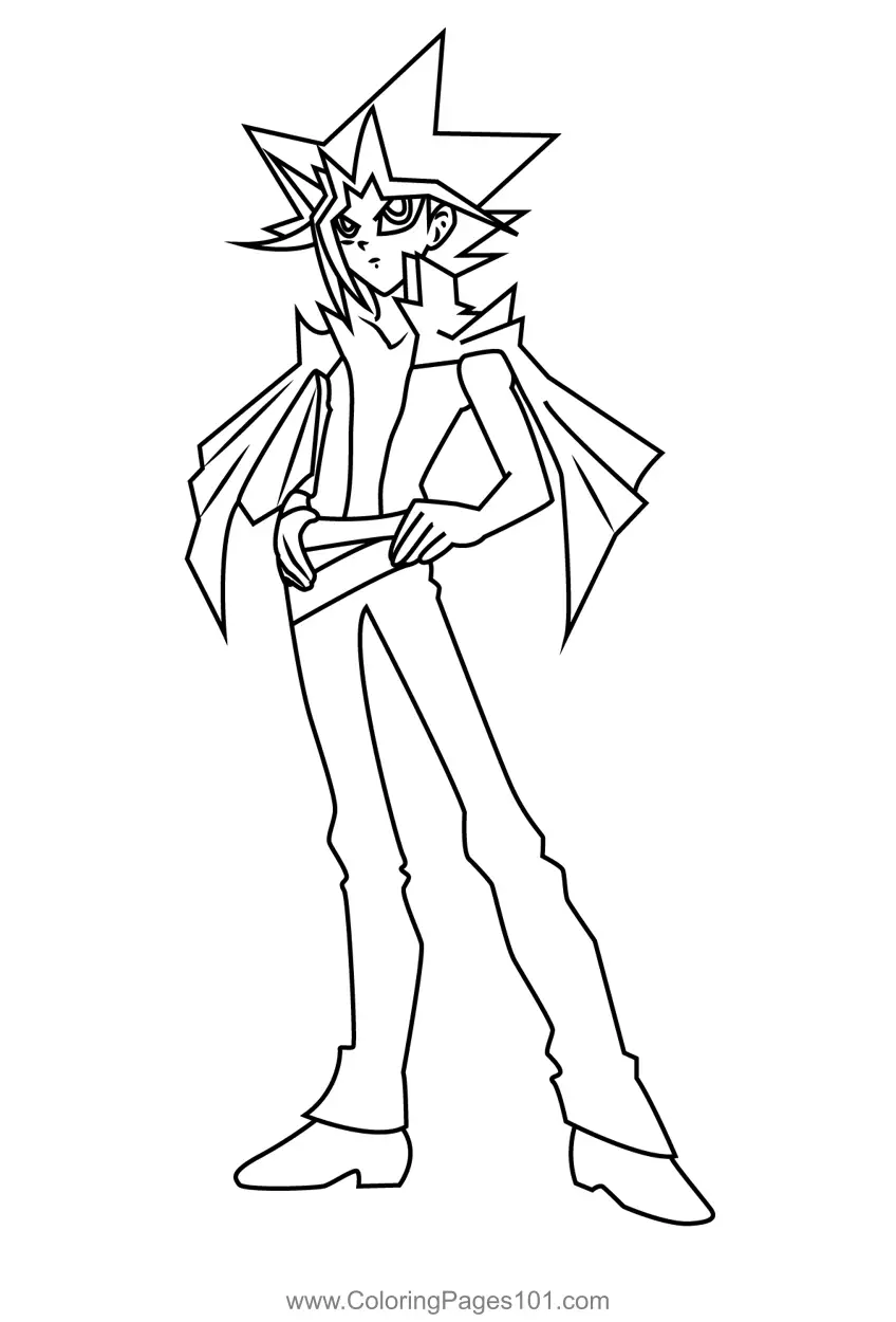 Yu-Gi-Oh Coloring Pages 7