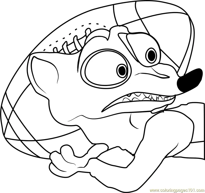 Zootopia Coloring Pages 10