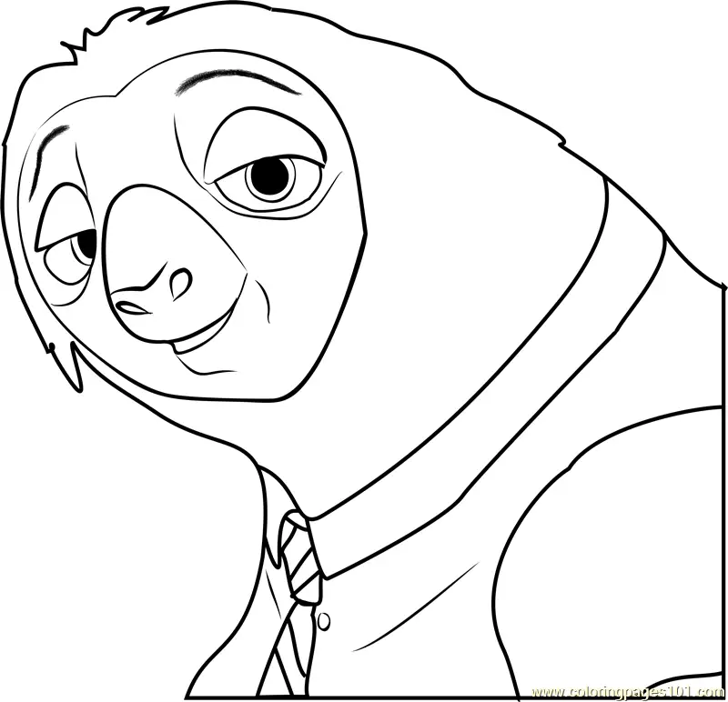 Zootopia Coloring Pages 8